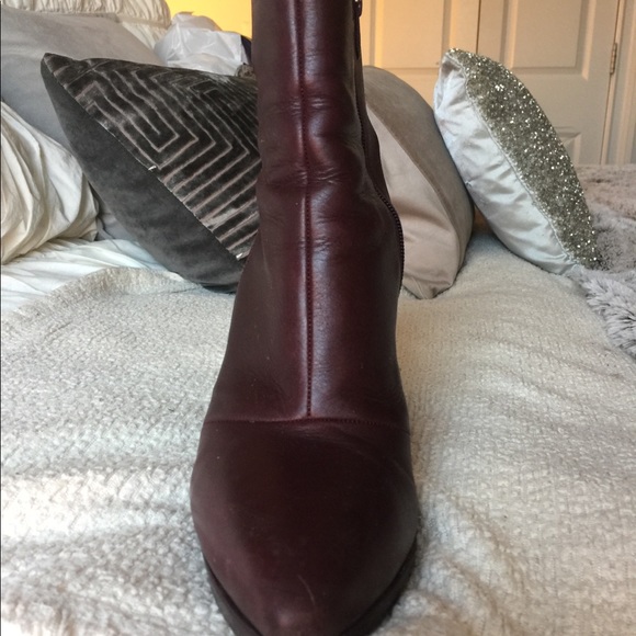Fabulous stunning Vince oxblood boots - Picture 4 of 8